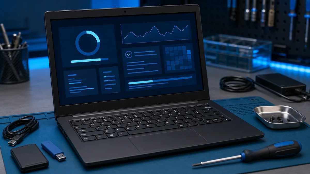 Windows-ongelmien vianmaaritys kannettavalla tietokoneella